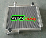 Aluminum Radiator +Shroud +fan For Toyota Land Cruiser BJ40 DIESEL BJ42 MT HJ45