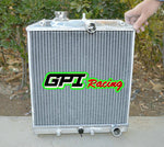 GPI 3core 56MM Aluminum Radiator  +FAN+Shroud FOR 1992-2000 Honda Civic EK EG D15 D16 B16 B18 1992 1993 1994 1995 1996 1997 1998 1999 2000