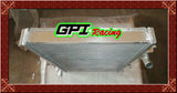 GPI Aluminum Radiator for Mazda 323 GTX GTR FORD TX3 Familia Protegé 1989-1994 1989 1990 1991 1992 1993 1994 &FAN