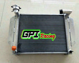 62 MM Aluminum Radiator for 1962-1967 MGB Crossflow  1963 1964 1965 1966