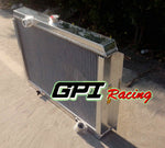 GPI new  aluminum Radiator & fan for Mitsubishi Starion MT MANUAL 1982-1987 1983 1984 1985 1986 1987