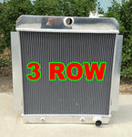 GPI ALUMINUM RADIATOR+ FAN for 1955-1959 1955 1956 1957 1958 1959 CHEVY/GMC 100/150 TRUCK PICKUP l6/V8