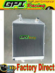 GPI Aluminum Radiator   &FAN  FOR Radtec Jaguar XK150 Roadster DHC FHC1950S 1957-1960 1957  1958 1959 1960