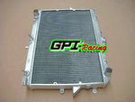 Aluminum Radiator &Fans for 1984-1997 Ford Econovan / Mazda E2000 AT/MT Petrol  1984 1985 1986 1987 1988 1989 1990 1991 1992 1993 1994 1995 1996 1997