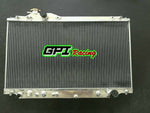 GPI NEW Aluminum Radiator &FANS for 1993-1998 Toyota Supra turbo Auto JZA80 2JZ-GTE  1994 1995 1996 1997