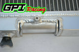 GPI 2ROW aluminum radiator & fan for SUZUKI SWIFT GTI 1.0/1.3/1.6 1989 1990 1991 1992 1993 1994