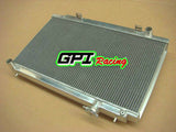 Aluminum Racing Radiator + FAN For 2003 -2006 Nissan Fairlady 350Z Z33 Manual 2003 2004 2005 2006