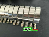 GPI  3" 76 MM Universal Black 12PCS Aluminium Turbo Intercooler Pipe Kit