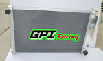 GPI Aluminum Radiator For Chevy Chevrolet Camaro GMC 5.0L 5.7L 1970-1981 1970 1971 1972 1973 1974 1975 1976 1977 1978 1979 1980 1981Auto/Manual