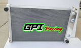 GPI Aluminum Radiator For Chevy Chevrolet Camaro GMC 5.0L 5.7L 1970-1981 1970 1971 1972 1973 1974 1975 1976 1977 1978 1979 1980 1981Auto/Manual