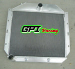 ALUMINUM Radiator &fan FOR 1951-1957 International Harvester Truck  1951 1952 1953 1954 1955 1956 1957