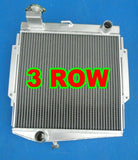 GPI 3 CORE  Aluminum RADIATOR+ fan for  1966-1970 Datsun Roadster Fairlady 1966 1967 1968 1969 1970