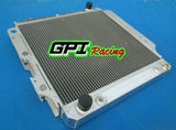 GPI Aluminum radiator &shroud & fan for Jeep Wrangler YJ/TJ/LJ RHD 1987-2006 1987 1988 1989 1990 1991 1992 1993 1994 1995 1996 1997 1998 1999 2000 2001 2002 2003 2004 2005 2006 2007