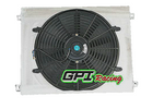 GPI Aluminum Radiator + shroud+fan fit 1993-1996 Toyota Hilux surf KZN130 1KZ-TE 3.0 TD   KZN 130 1993 1994 1995 1996 1997