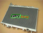 3ROW Aluminum Radiator &fan FOR FORD Capri SA SB Turbo 1989-1995 1989 1990 1991 1992 1993 1994 1995