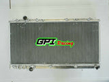 GPI ALUMINUM RADIATOR +FAN for MITSUBISHI FTO 1994-2000 Manual 1994 1995 1996 1997 1998 1999 2000