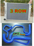 GPI 3 row Aluminum Radiator + HOSE for 1988-1997 Holden Commodore VN VG VP VR VS V6 3.8L 1989 1990 1991 1992 1993 1994 1995 1996