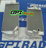 GPI GPI R&L aluminum Radiator + hose FOR Suzuki RMZ450 RMZ 450 2005