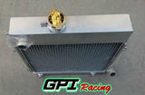 GPI Aluminum Radiator Fit BMW 02 E10 2002/1802/1602/1600/1502 TII/Turbo AT/MT 1968 1969 1970 1971 1972 1973 1974 1975