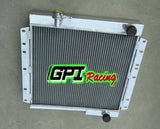 3row aluminum radiator fits LAND CRUISER HJ45 HJ47 H 3.6 2H 4.0 Diesel manual