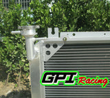 GPI Aluminum radiator & SHROUD+FANS FOR NISSAN PATROL GQ SAFARI 2.8 & 4.2LT DIESEL Y60