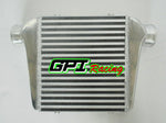 Universal 18*13.2*3.3" FMIC Front Mount Aluminum Intercooler& fan Tube&Fin Turbo