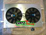 GPI Aluminum Radiator Shroud +fans for Holden VT VX HSV Commodore V8 GEN3 LS1 5.7L