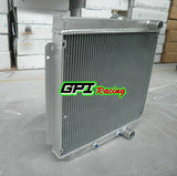 GPI aluminum Radiator &fan for FORD Falcon XR XT XW XY Windsor Engine 289 302 351 AT