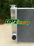 GPI Aluminum Radiator for FORD Falcon XC XD XE XF V8 or 6 cylinder Manual & 2 × FANS