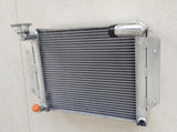 62 MM Aluminum Radiator for 1962-1967 MGB Crossflow  1963 1964 1965 1966