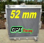 GPI  Aluminum Radiator +16" fan For Toyota Land Cruiser HZJ70/HZJ73/HZJ77 1HZ DIESEL