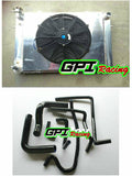 GPI Aluminum Radiator &Shroud +fan +HOSE for Holden V8 Commodore VG VL VN VP VR VS AT/MT 1988-2000 1988 1989 1990 1991 1992 1993 1994 1995 1996 1997 1998 1999 2000