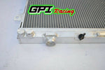 GPI Aluminum radiator +fan for BMW E30 M10 316i 318i 1982-1991 Manual 1990 NEW 1982 1983 1984 1985 1986 1987 1988 1989 1990 1991