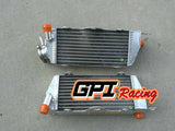 GPI L&R Aluminum Radiator Fits Kawasaki KX250 KX 250 1984