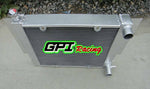 GPI FOR Mazda RX2 RX3 RX4 RX5 with heater pipe Manual MT aluminum Radiator+14''fan