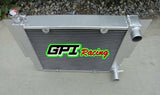 GPI FOR Mazda RX2 RX3 RX4 RX5 with heater pipe Manual MT aluminum Radiator+14''fan