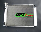 GPI 3ROW 52mm Aluminum Radiator + FAN for Holden V8 Commodore VG VL VN VP VR VS V8 AT