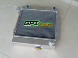 GPI Aluminum Radiator Fit BMW 02 E10 2002/1802/1602/1600/1502 TII/Turbo AT/MT 1968 1969 1970 1971 1972 1973 1974 1975