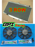 GPI Aluminum Radiator & FAN for Nissan Patrol Y61 GU 4.2L TD Diesel AT/MT 1997-2001  1997 1998 1999 2000 2001