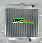 GPI aluminum Radiator &fan for FORD Falcon XR XT XW XY Windsor Engine 289 302 351 AT