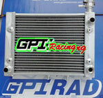 56mm Aluminum Radiator for 2006-2008 Can Am Outlander 400 4x4 MAX  Assembly 709200149 2006 2007 2008