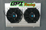 GPI 52mm 3 core Aluminum Radiator & Shroud fan For Holden Commodore VT VX V6 3.8L PETROL 1997-2002 AT MT  1997 1998 1999 2000 2001 2002