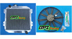 GPI For Ford Capri MK1 MK2 MK3 Kent 1.3L 1.6L/2.0 Essex /Escort radiator +shroud&fan