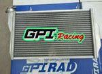 GPI Aluminum Radiator for 1997-2003 Honda CBR1100 CBR1100XX Blackbird Fuel Injected 1998 1999 2000 2001 2002