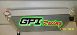 GPI 3Row aluminum Radiator for 1990-1996 Nissan Fairlady 300zx z32 Twin Turbo MT 1990 1991 1992 1993 1994 1995 1996