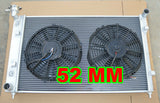 GPI Aluminum Radiator +Fans for 2002-2004 Holden Commodore VY V6 6cyl  MT 2002 2003 2004