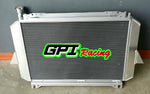 Aluminum Radiator & FAN for 1980-1987 Nissan Patrol 4.0L MQ Petrol  MT 1981 1982 1983 1984 1985 1986