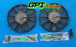 Aluminum Radiator& fans for Nissan GU PATROL Y61 PETROL 4.5L Manual 1997