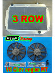 GPI Radiator +SHROUD&FAN FOR HOLDEN Kingswood HG HT HK HQ HJ HX HZ V8 Chev engine MT