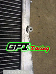 GPI Aluminum radiator + FAN for Nissan R33 Nissian Skyline R34 GTT rb25det  rb25de